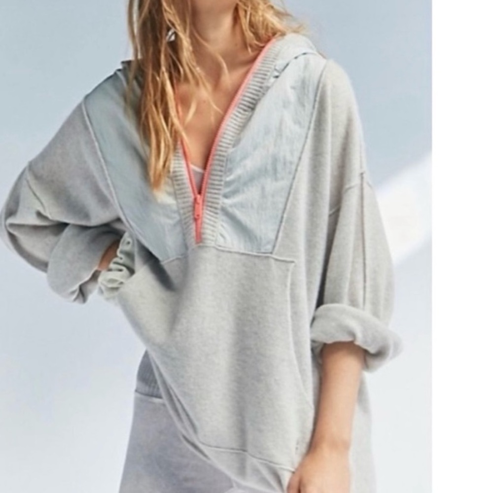 Free People Movement oversized cashmere hoodie - Picture 2 of 12